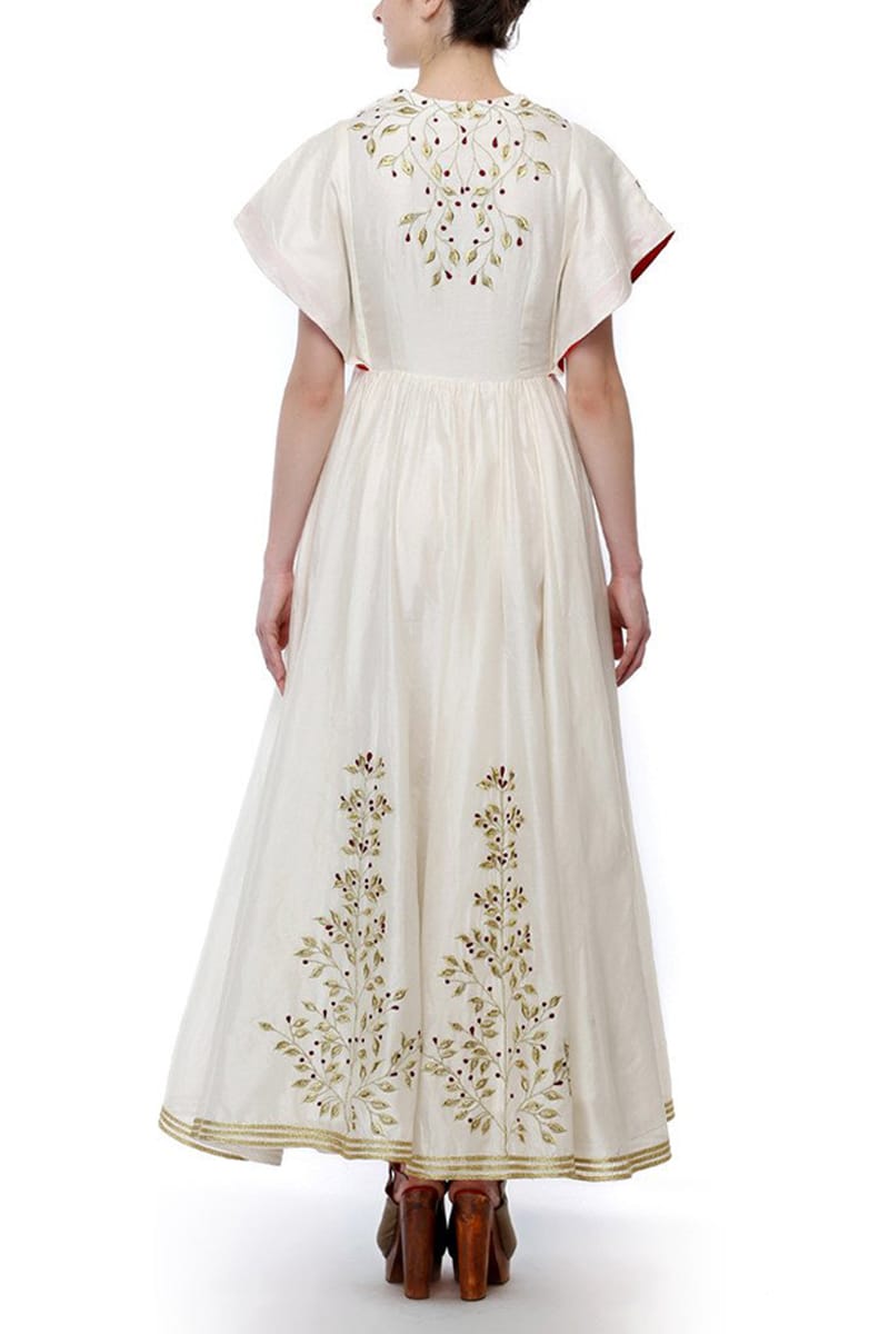 Kimono Sleeved Dress - samantchauhan