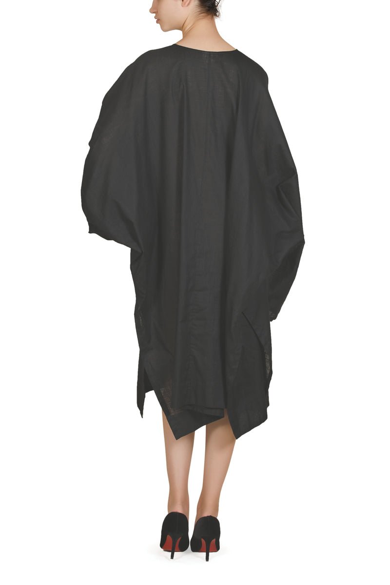 Kimono Sleeves Dress - samantchauhan