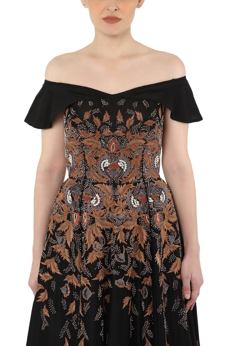 Off shoulder gown - samantchauhan