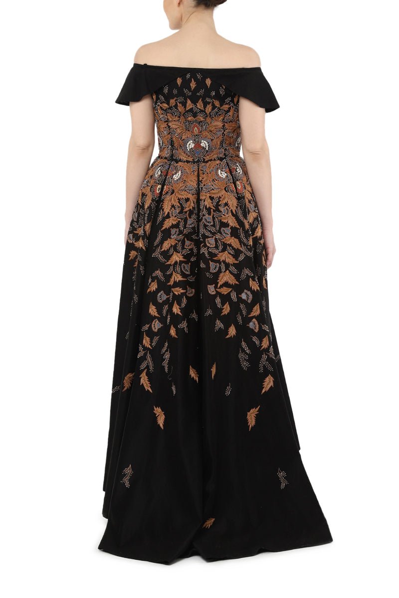 Off shoulder gown - samantchauhan