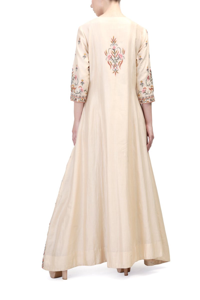 Paneled Long Kurta - samantchauhan