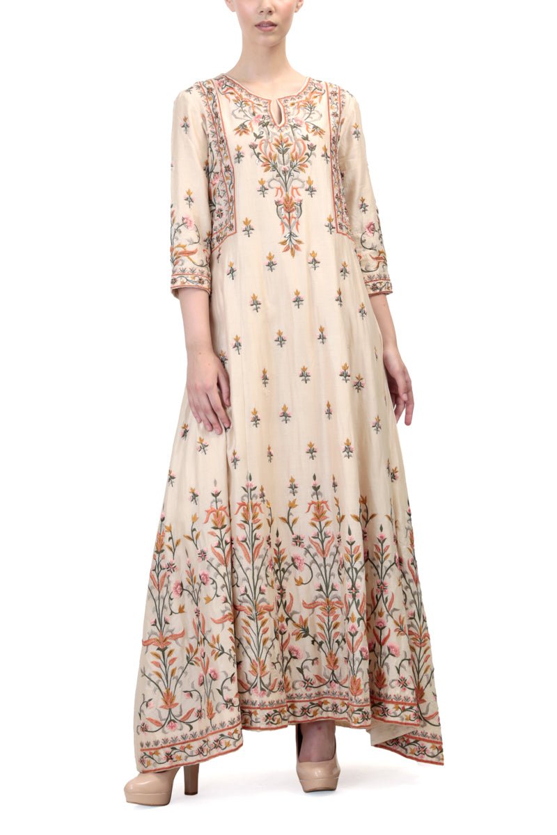 Paneled Long Kurta - samantchauhan