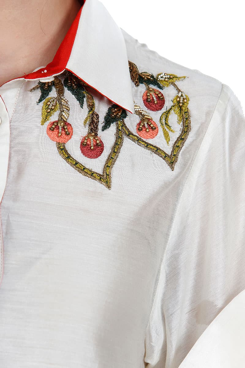 Panelled Shirt Dress - samantchauhan