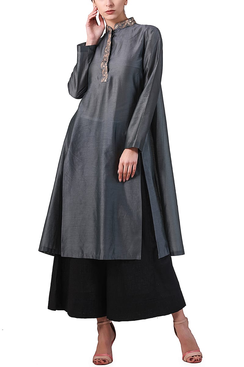 Pita Work Kurta & Palazzo - samantchauhan