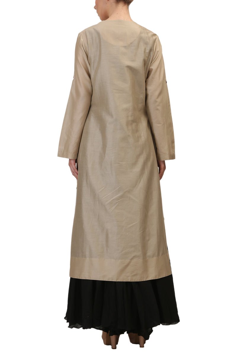 Placket Kurta & Inner Slip - samantchauhan