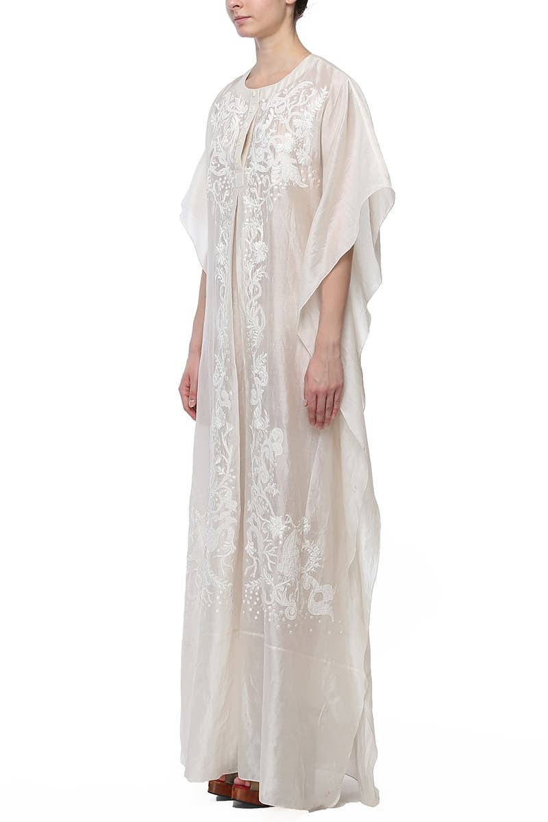 Relax Fit Embroidered Kaftan - samantchauhan