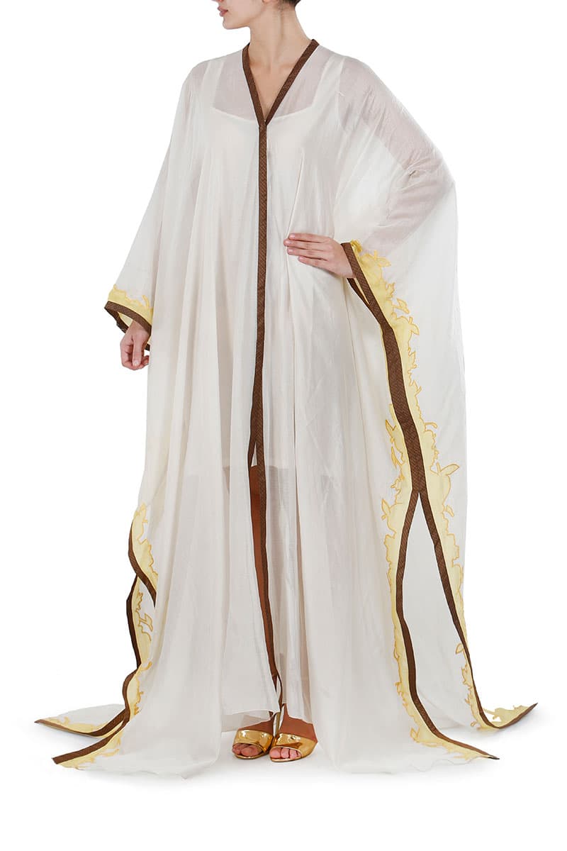 Relax - fit Embroidered Kaftan & Inner - samantchauhan