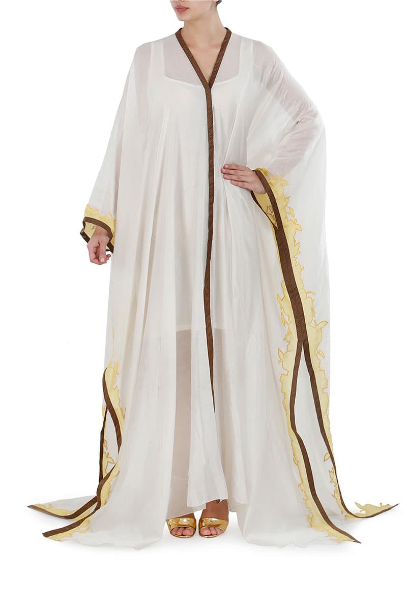 Relax - fit Embroidered Kaftan & Inner - samantchauhan