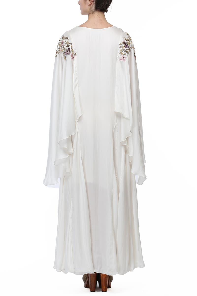 Sleeve Embroidered Kaftan - samantchauhan