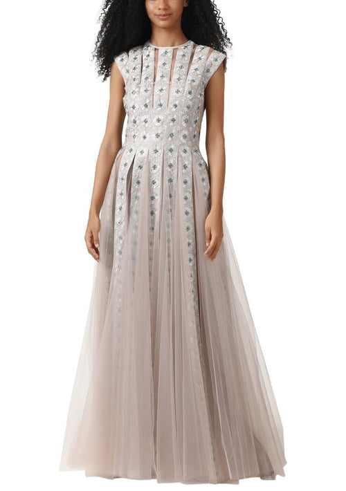 Stripe gown - samantchauhan