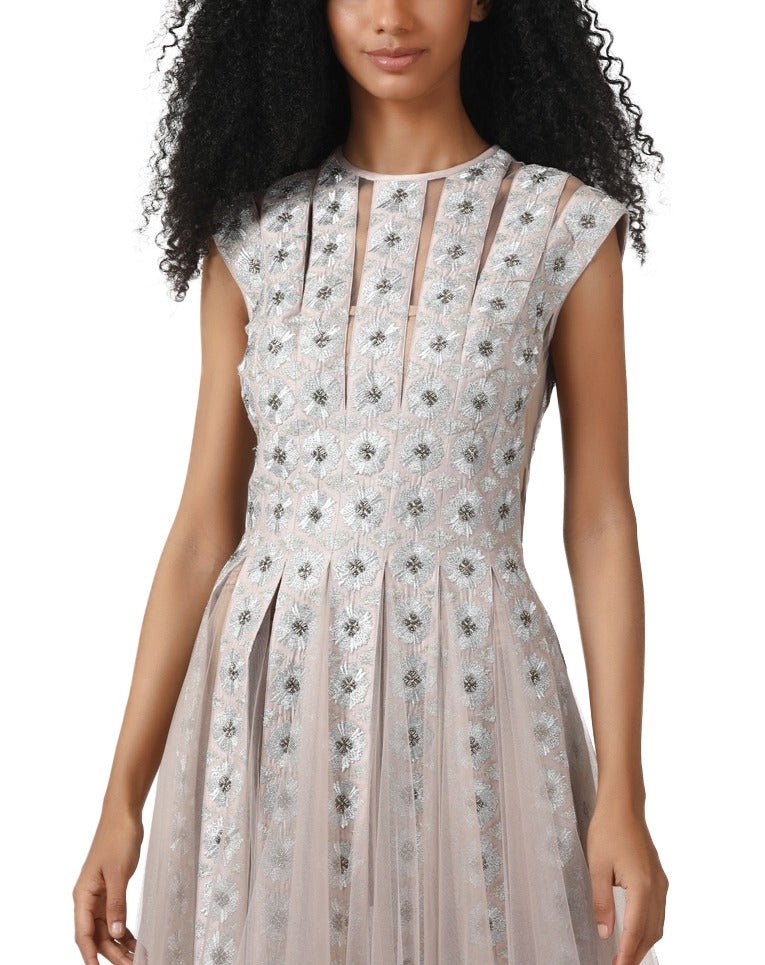 Stripe gown - samantchauhan