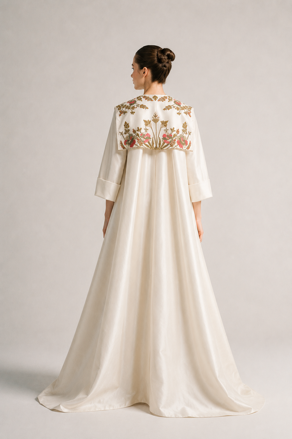 Relax Fit Embroidered Gown