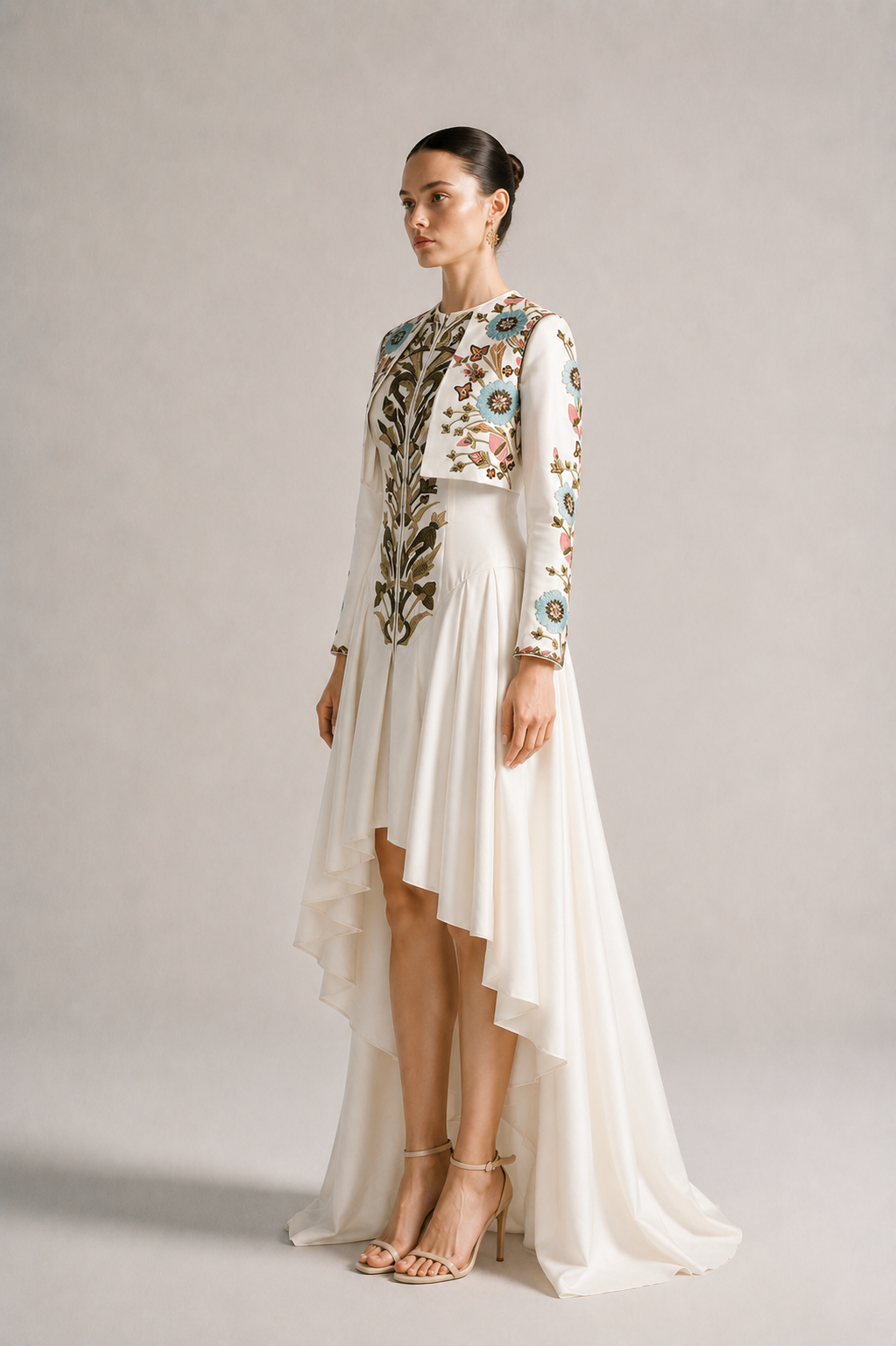 High Low Jacket Dress