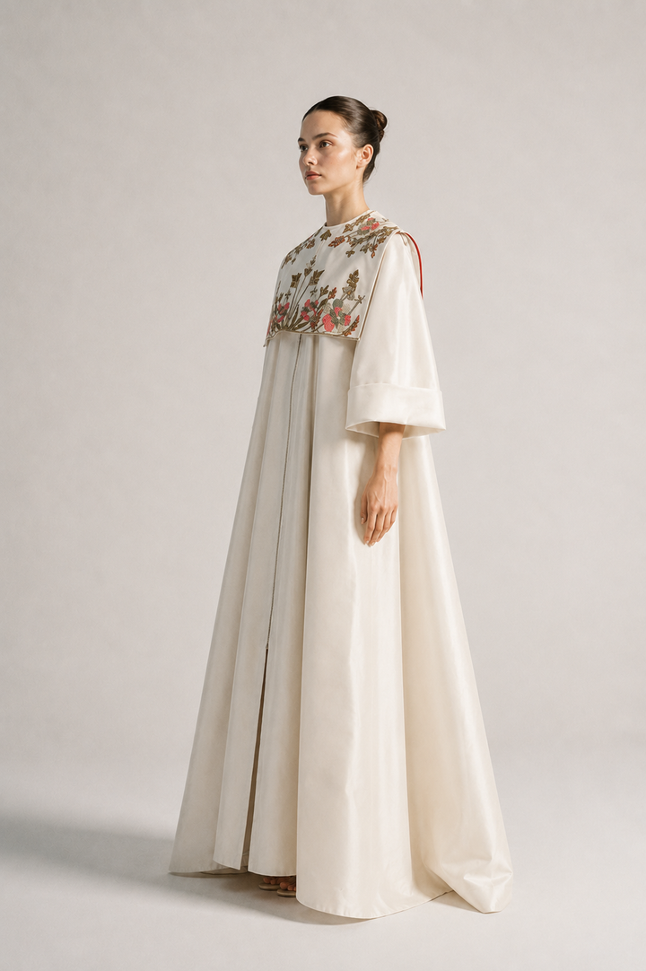 Relax Fit Embroidered Gown