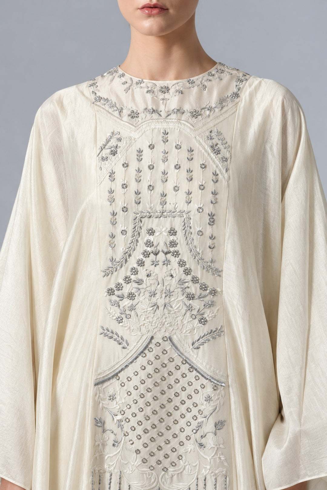 Panel Embroidery Kaftan