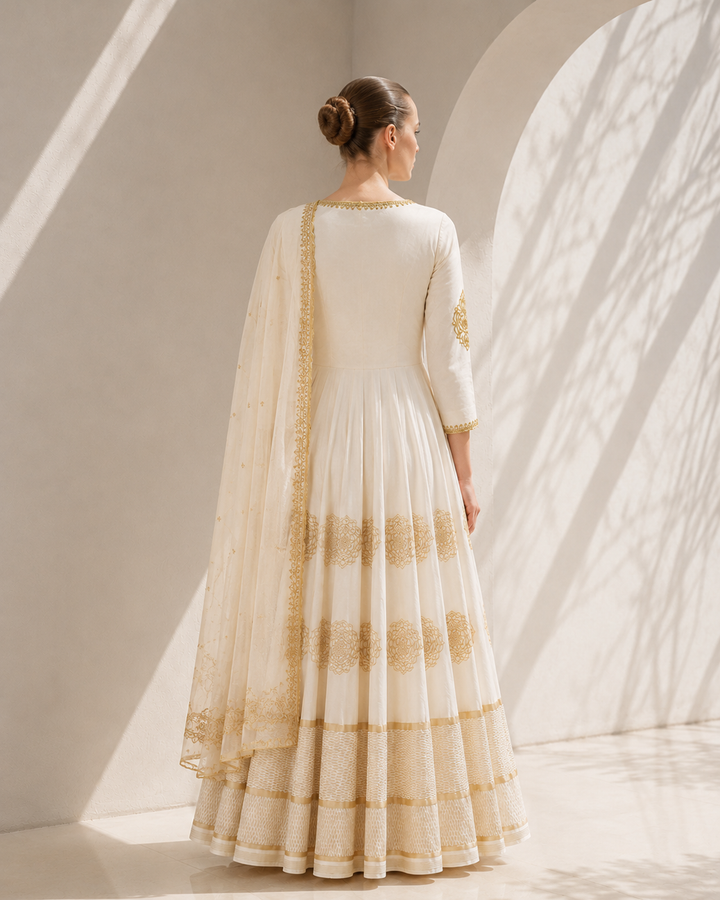 Block Printed Kurta &amp; Dupatta