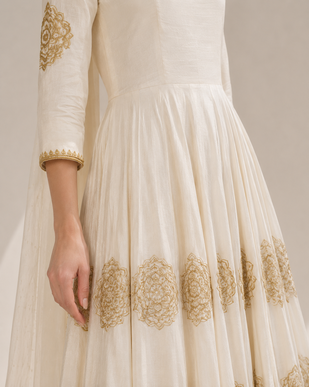Block Printed Kurta &amp; Dupatta