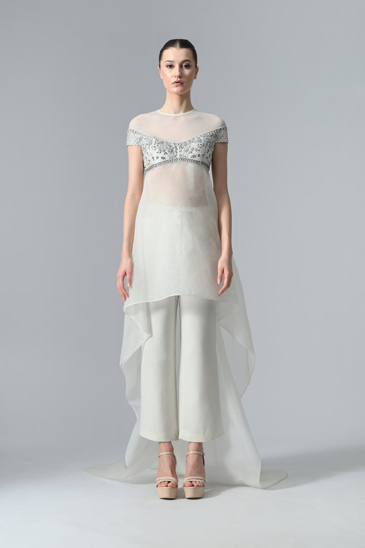 Asymmetric Top &amp; Pants