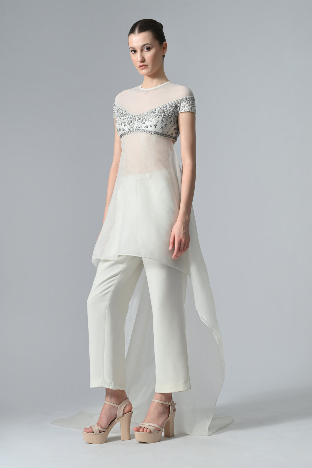 Asymmetric Top &amp; Pants