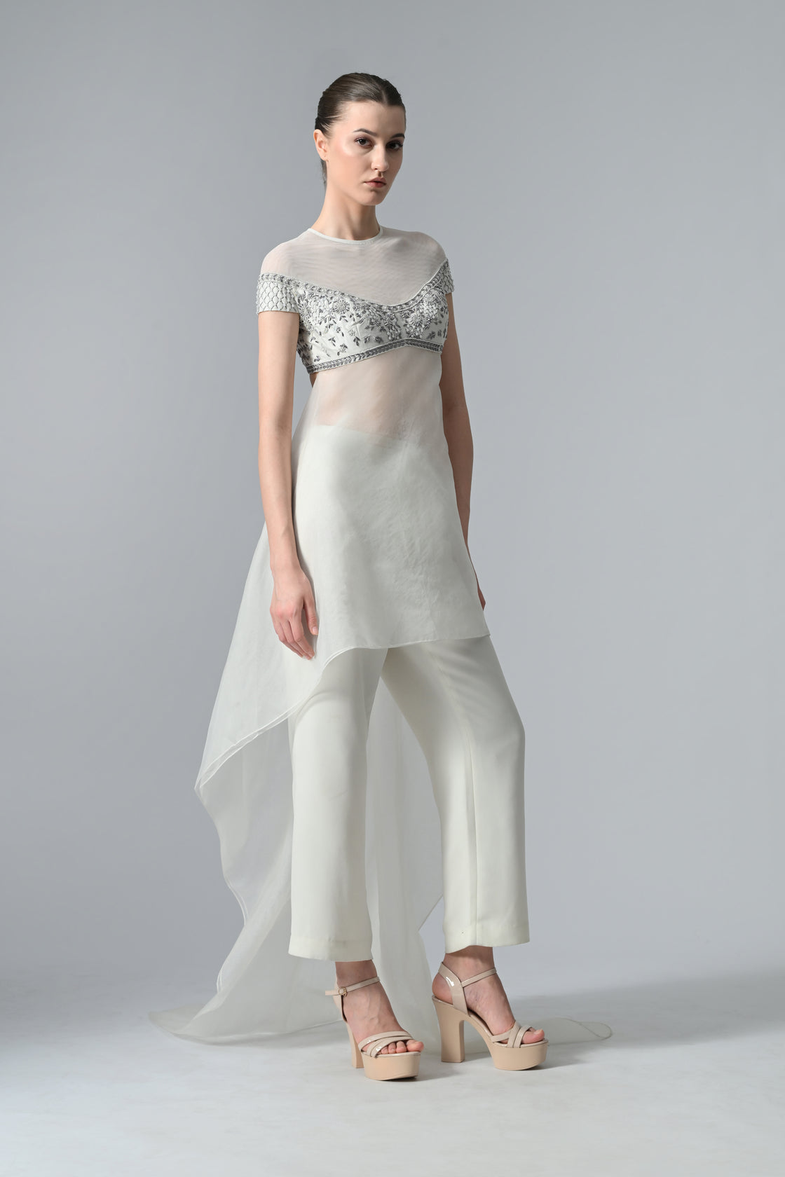 Asymmetric Top & Pants