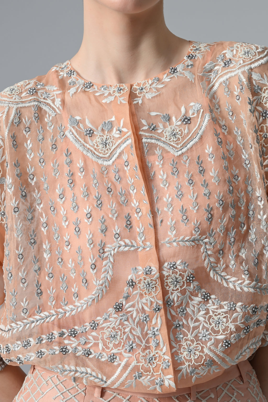 Embroidered Top & Pants