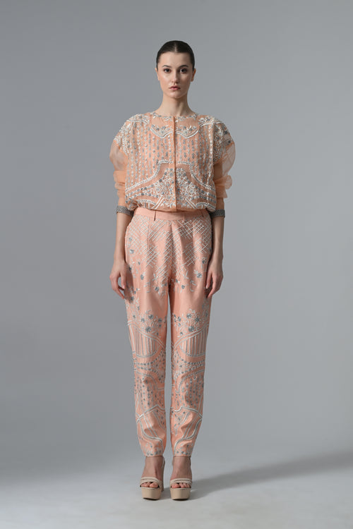 Embroidered Top & Pants