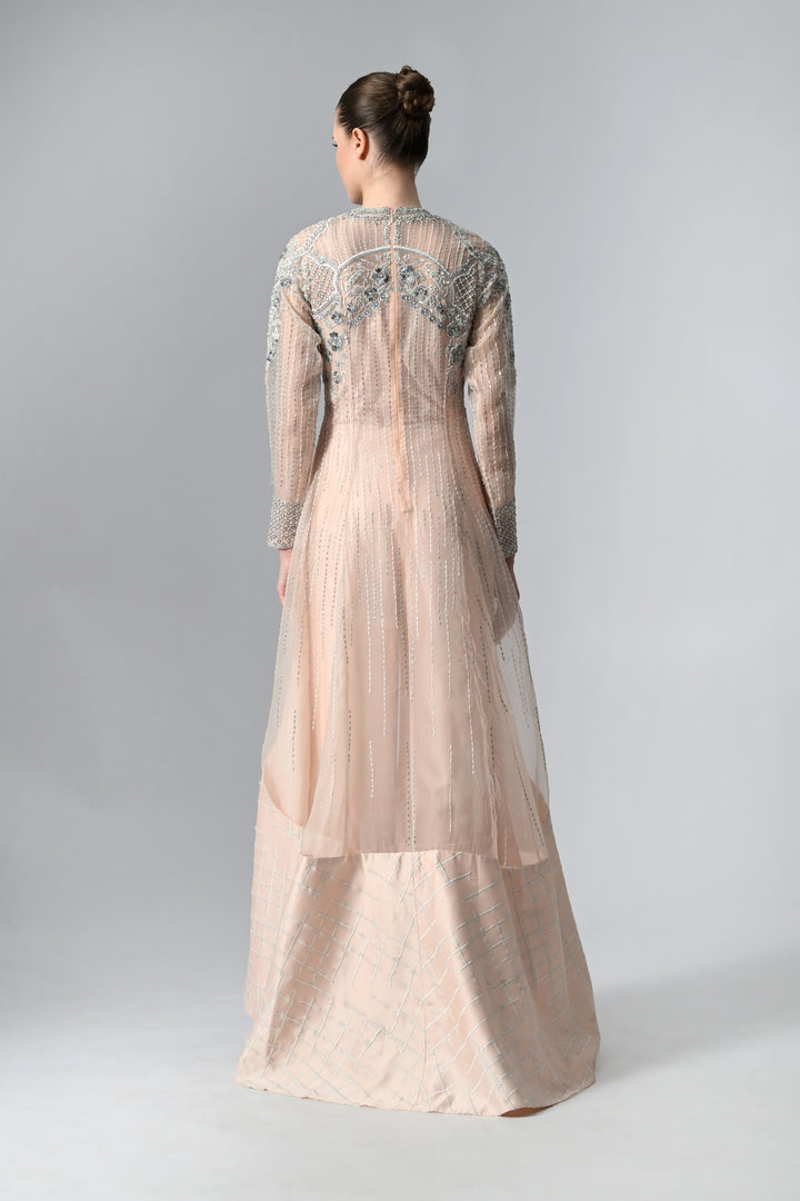 A High-Low Long Top &amp; Flared Pants