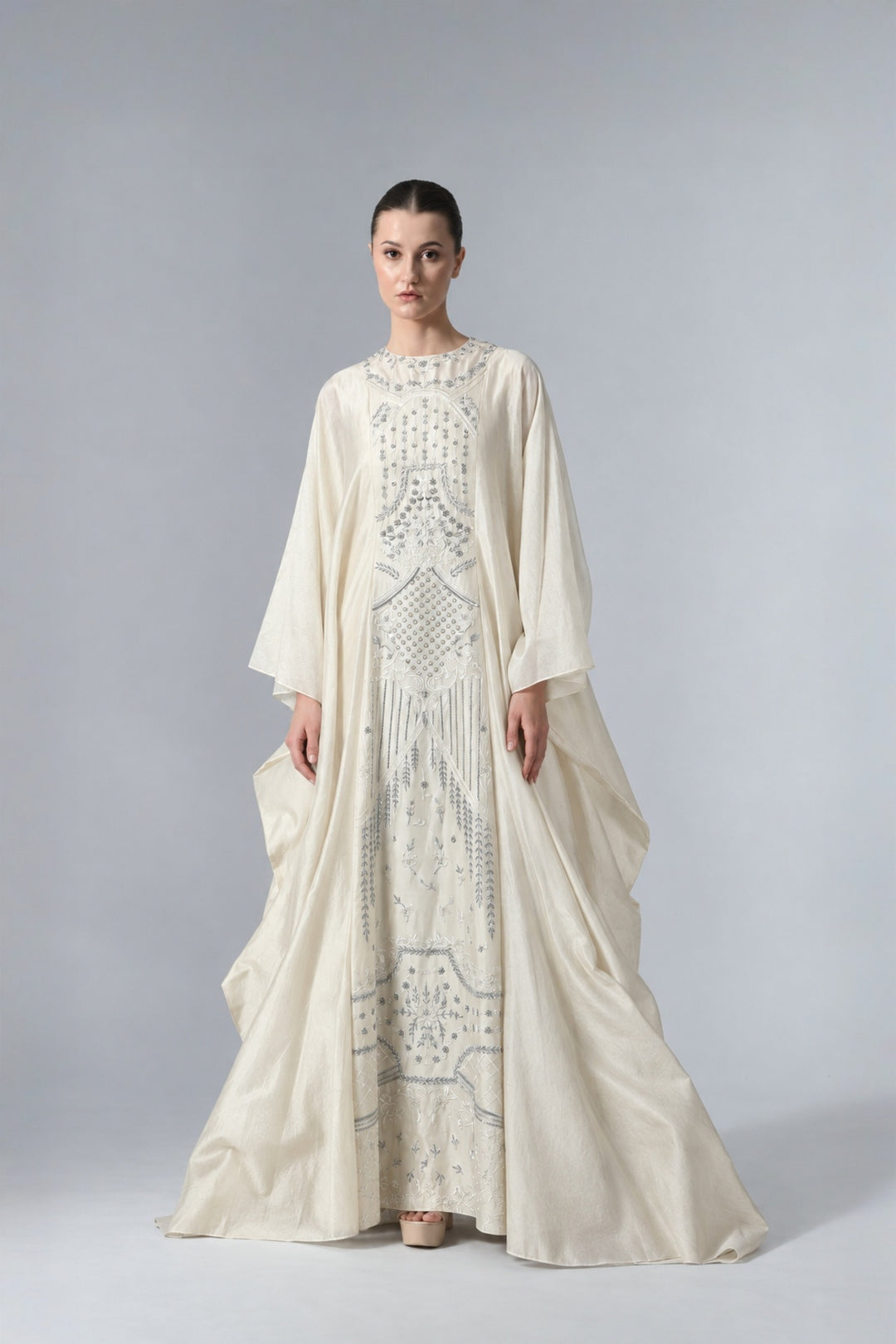 Panel Embroidery Kaftan