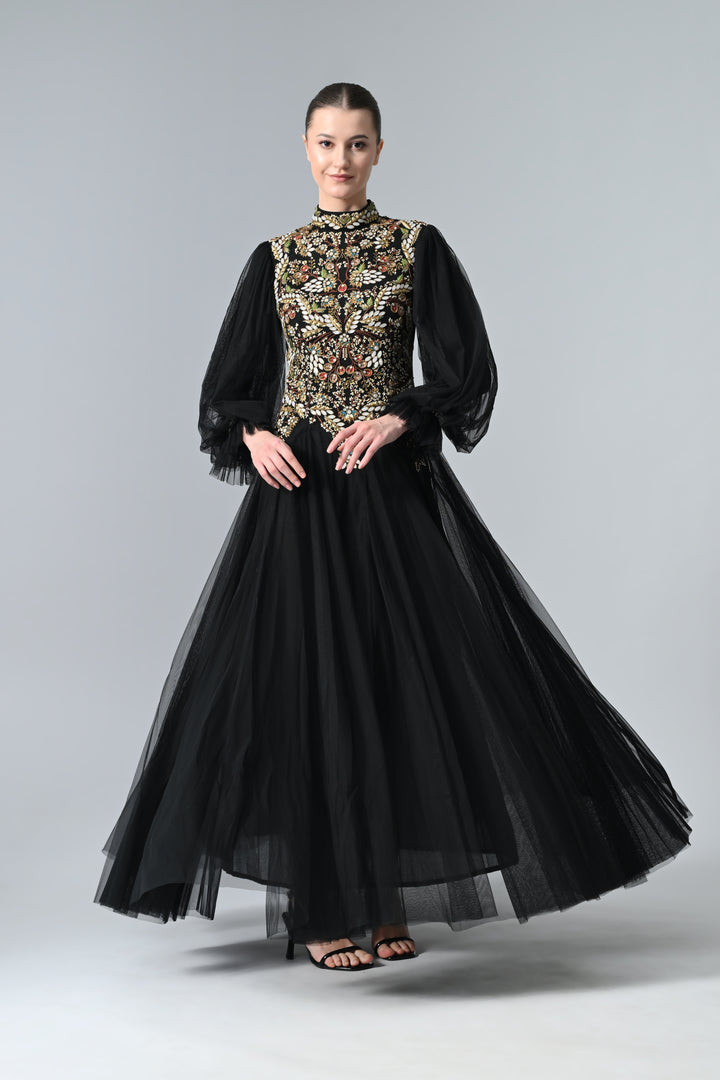 Bishop Sleeves Gown