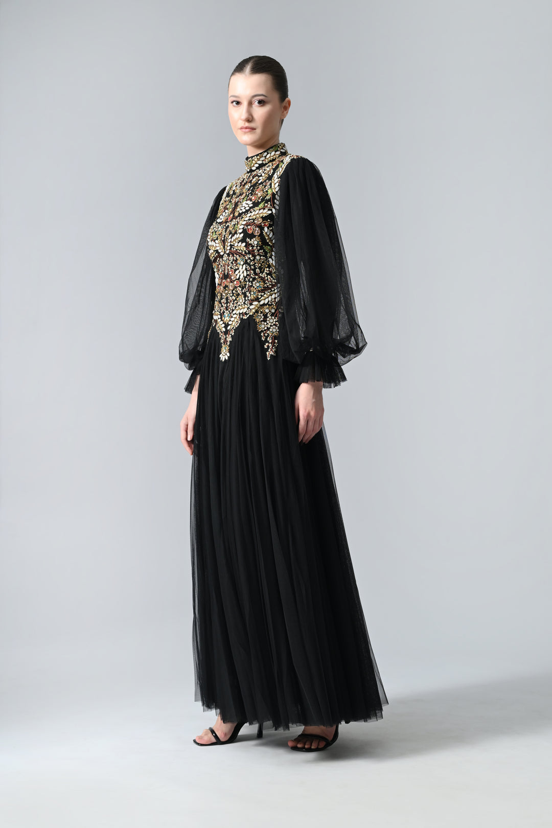 Bishop Sleeves Gown