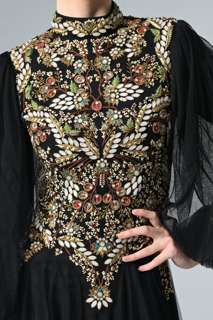 Bishop Sleeves Gown