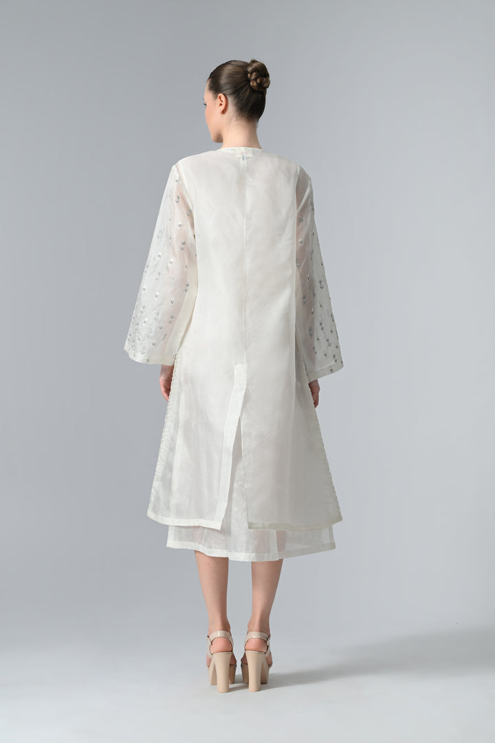 Embroidered Dress &amp; Jacket