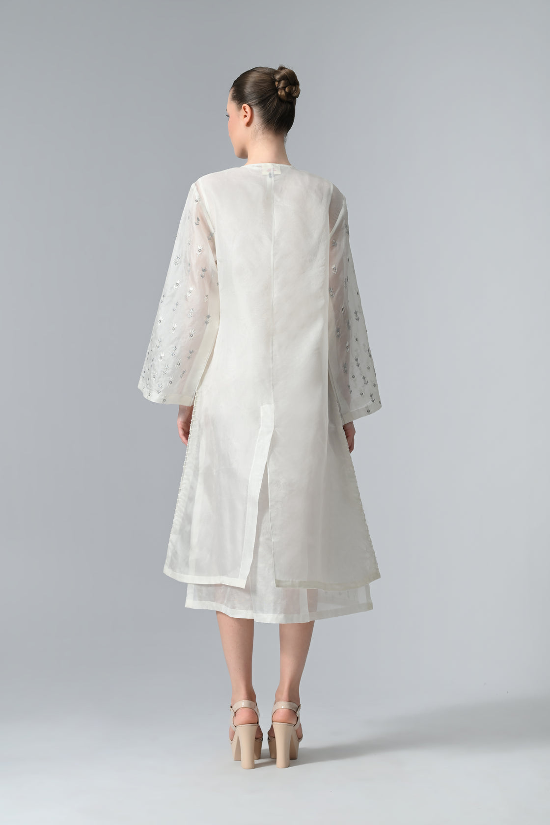Embroidered Dress & Jacket