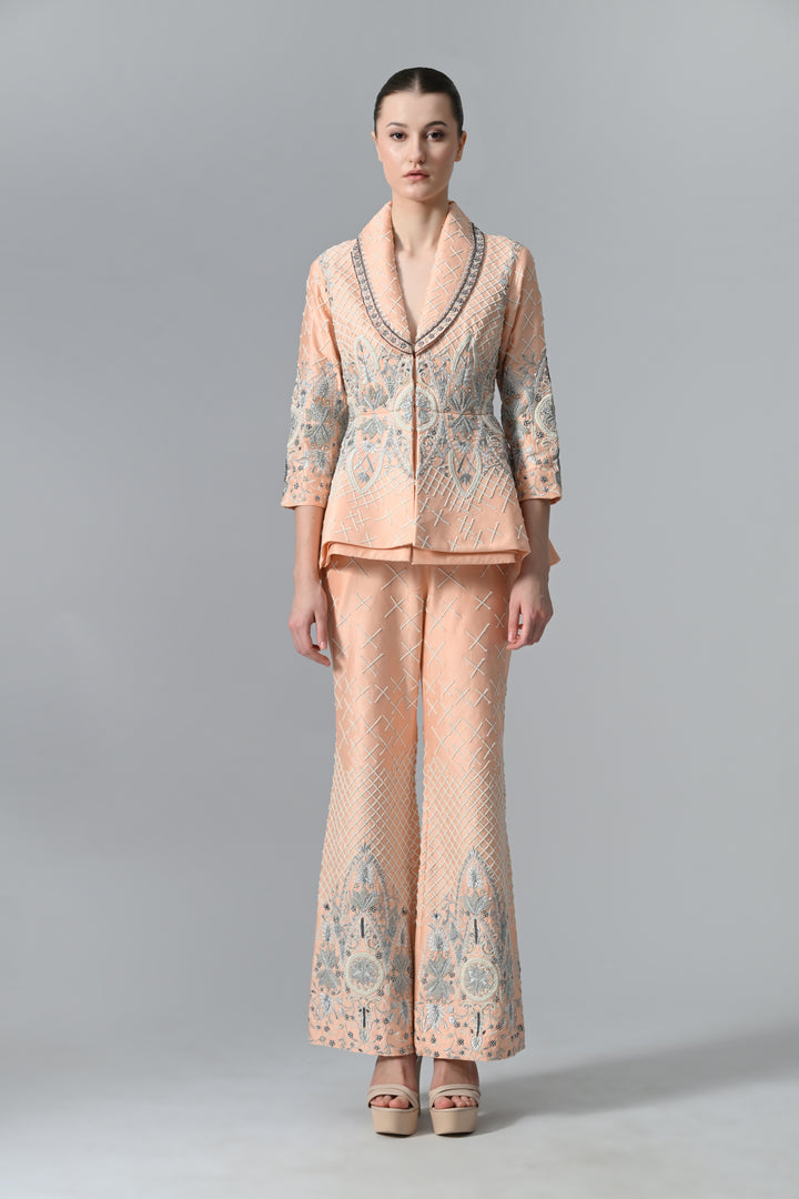 Embroidered Pantsuit