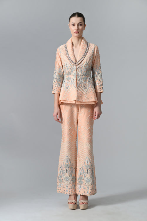 Embroidered Pantsuit