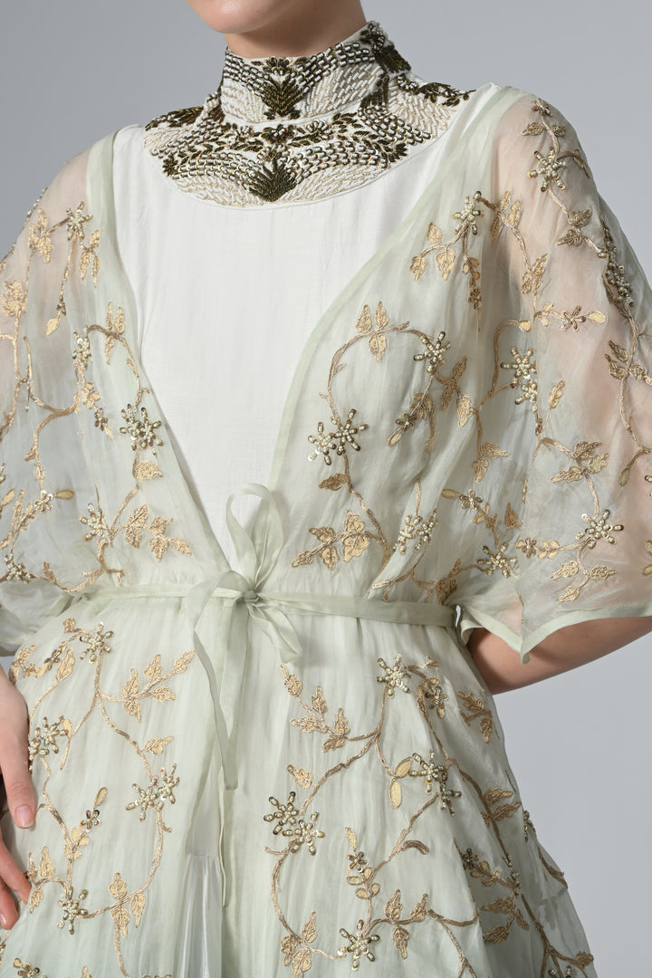 Tiered Gown &amp; Jacket