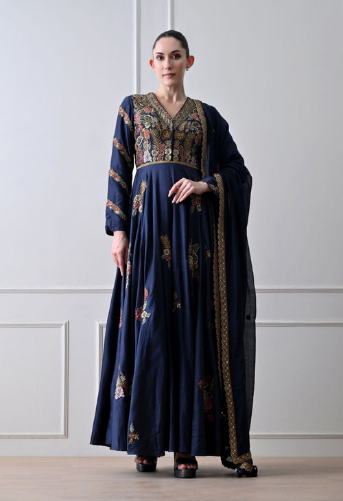 Garnet Blue Anarkal Set