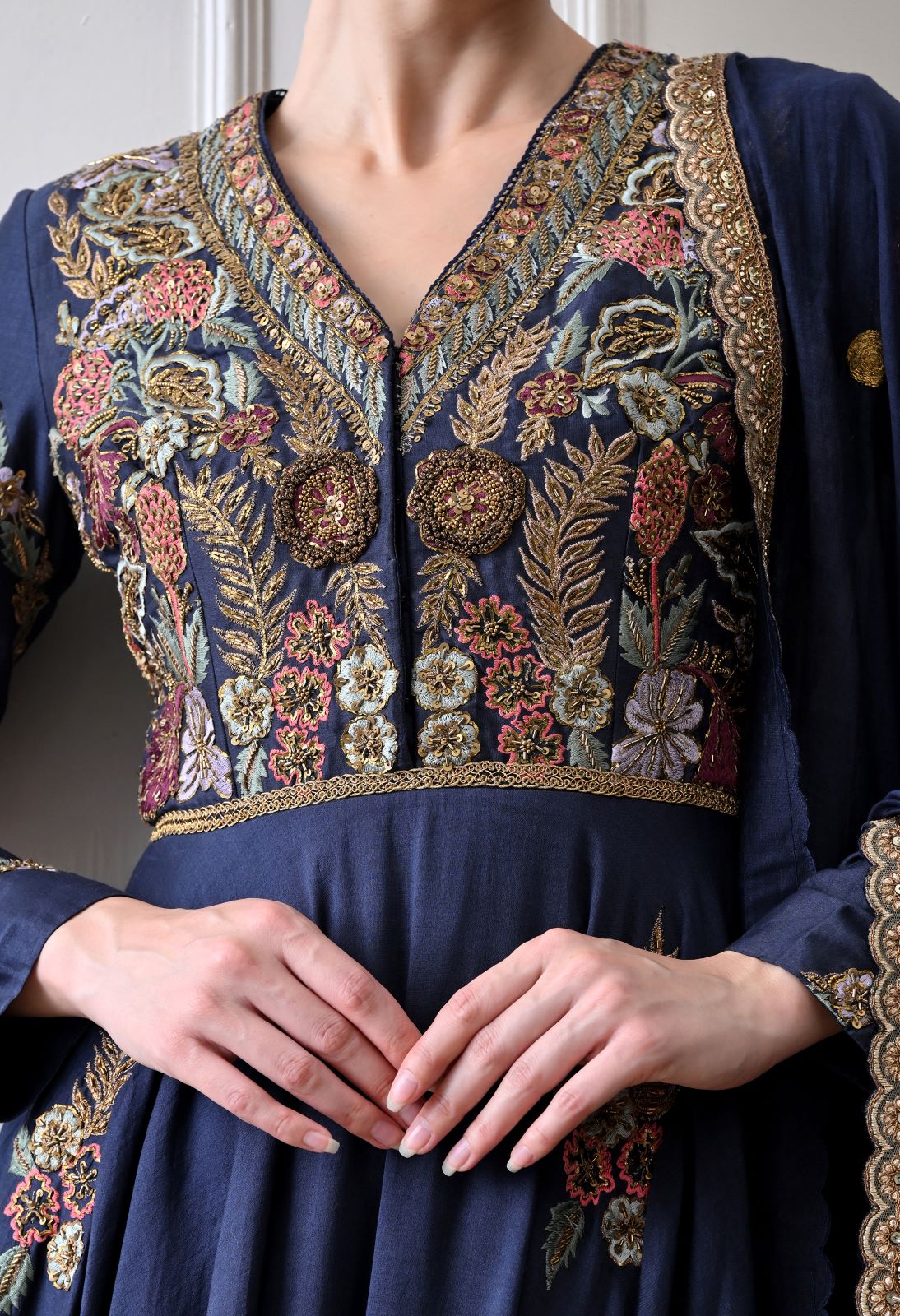 Garnet Blue Anarkal Set