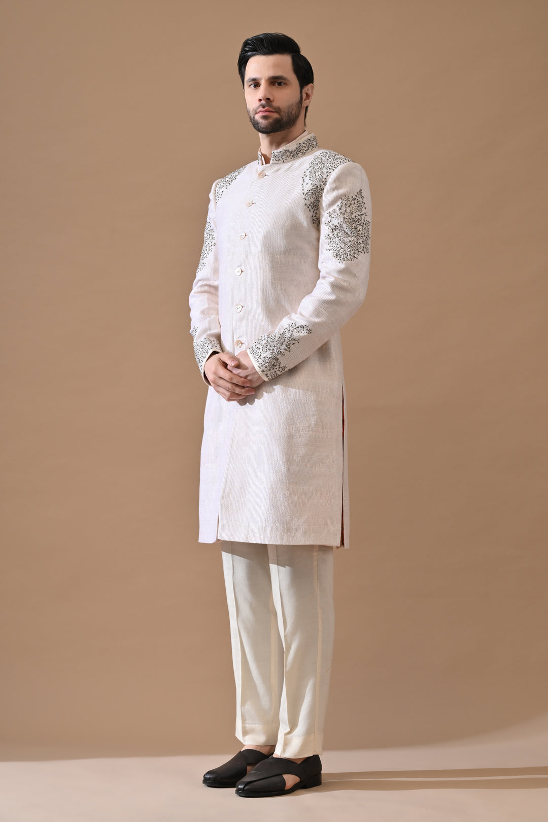 Ivory Royal Threadwork Sherwani
