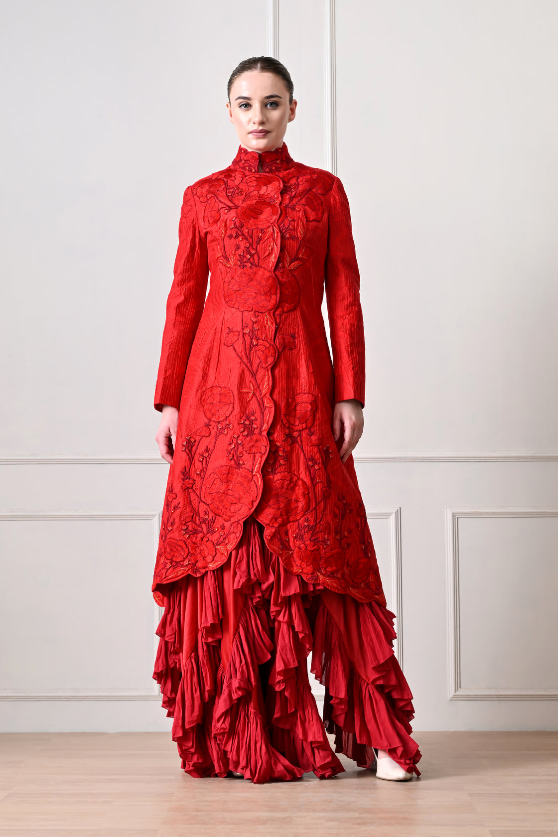 Radiant Red Jacket Set