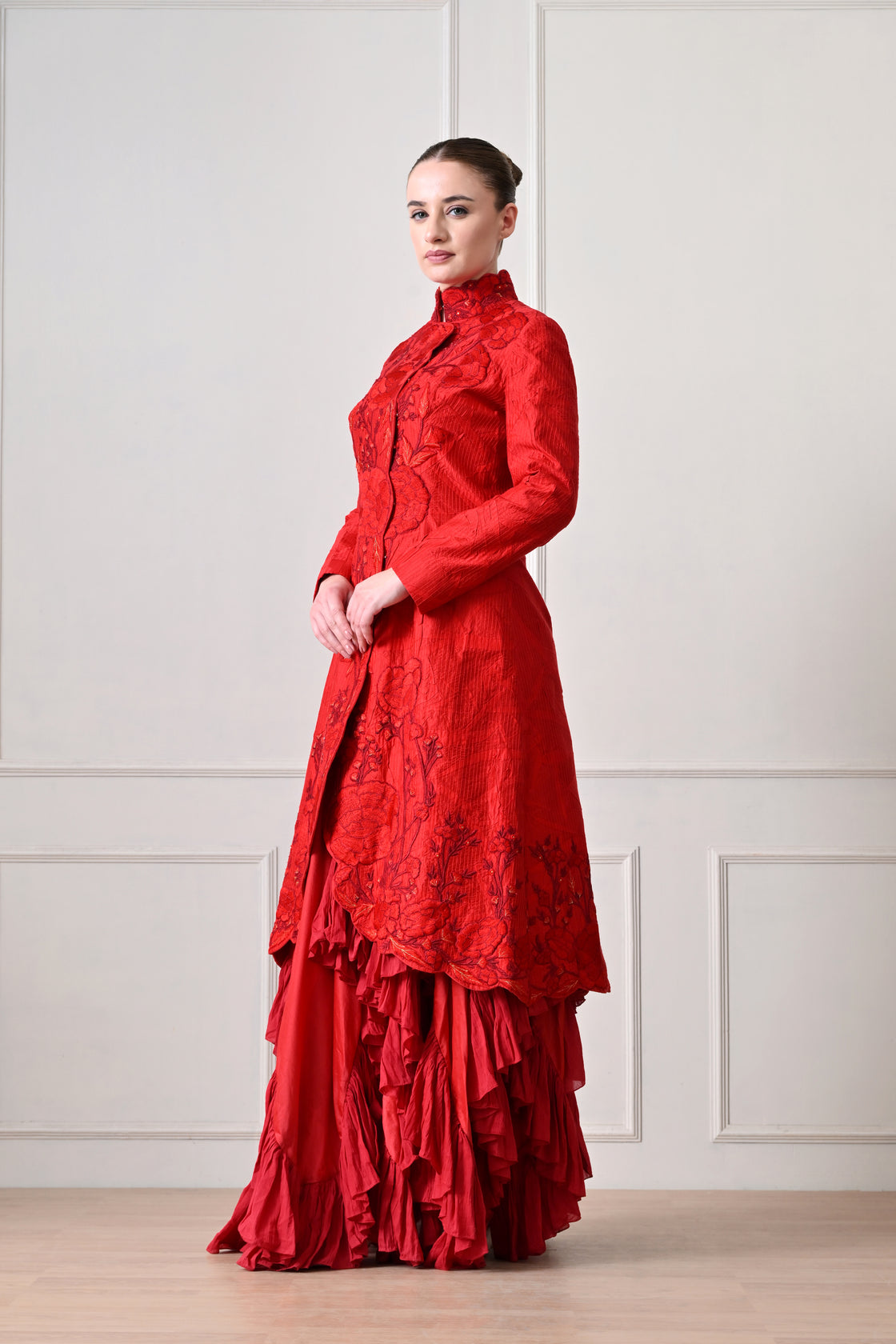 Radiant Red Jacket Set