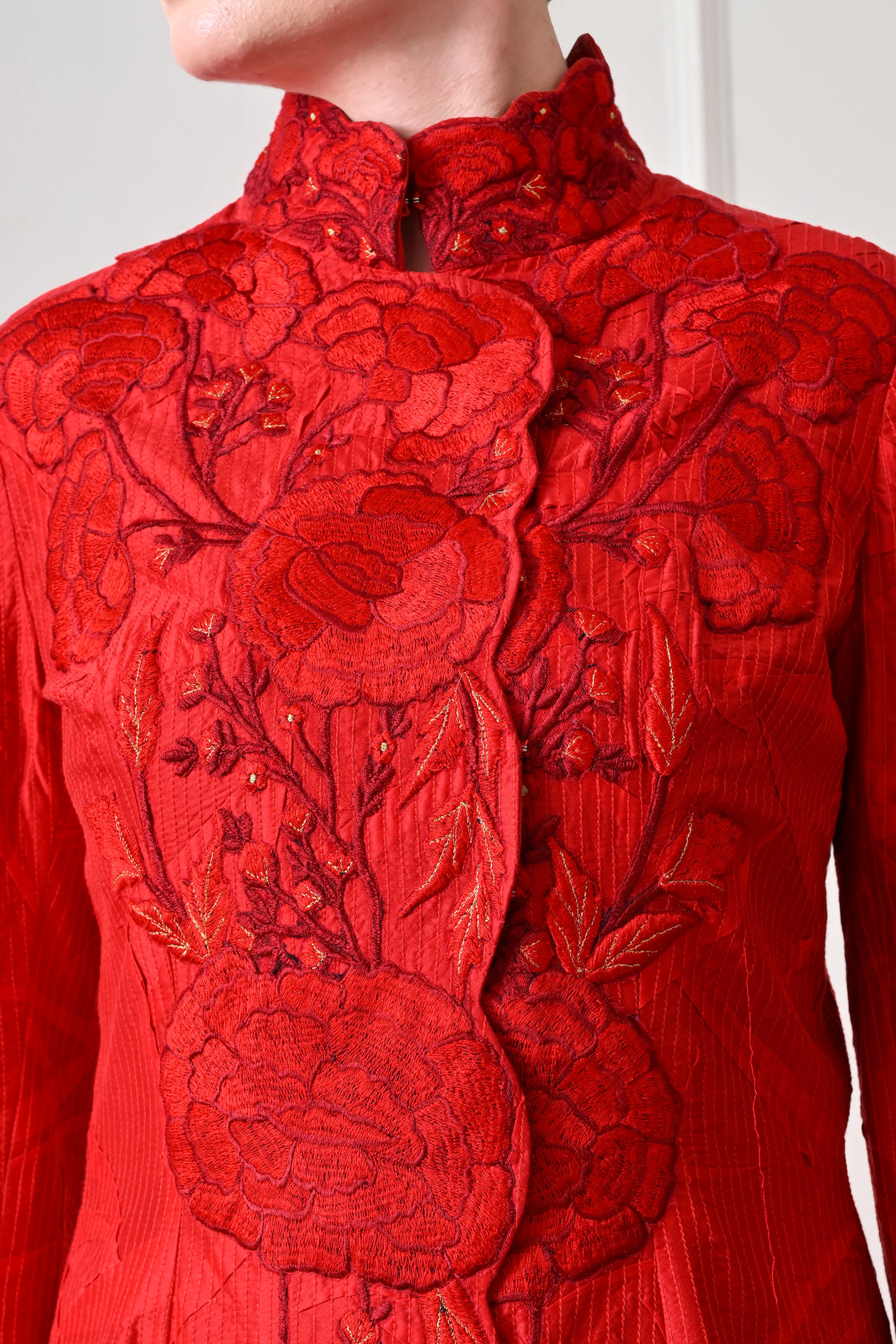 Radiant Red Jacket Set