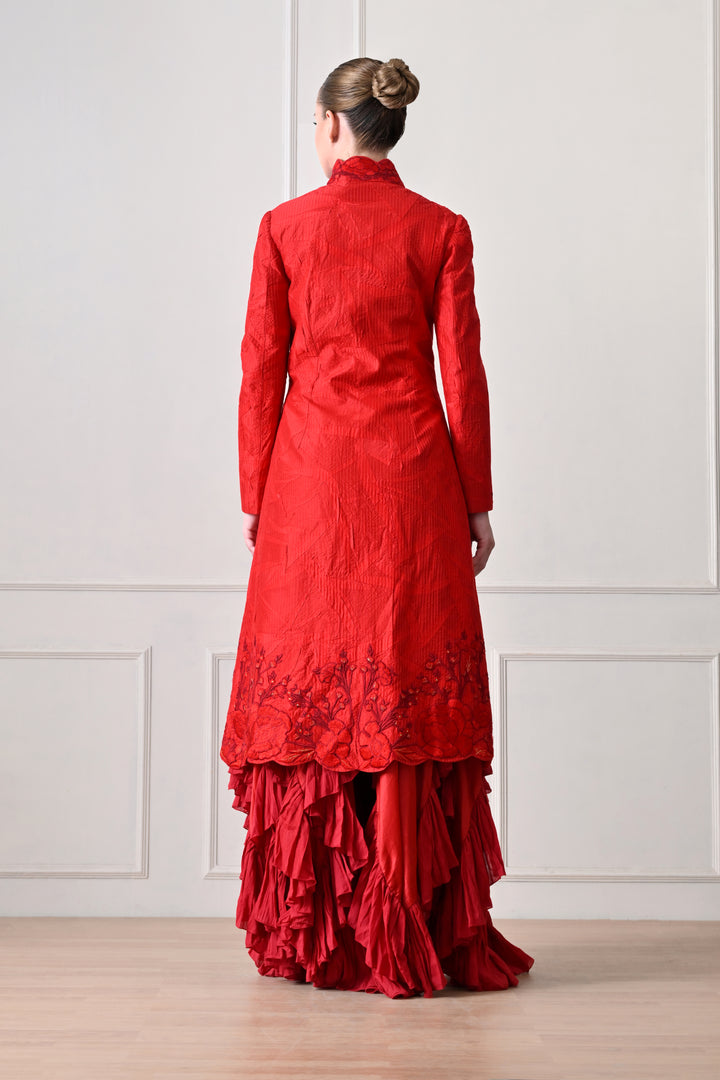 Radiant Red Jacket Set