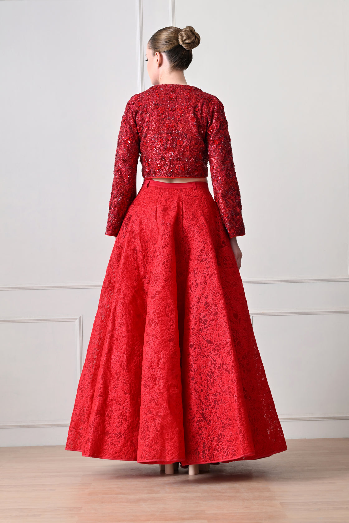 Royal Red Lehenga Set