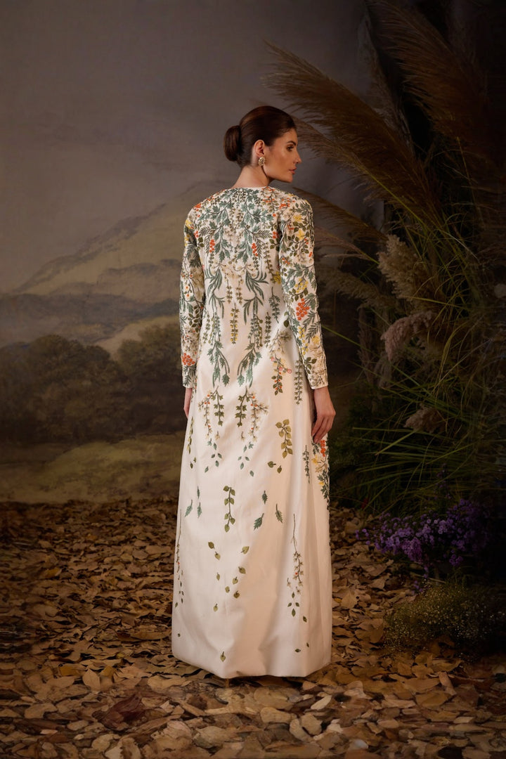 Embroidered Jacket With &amp; Bustier