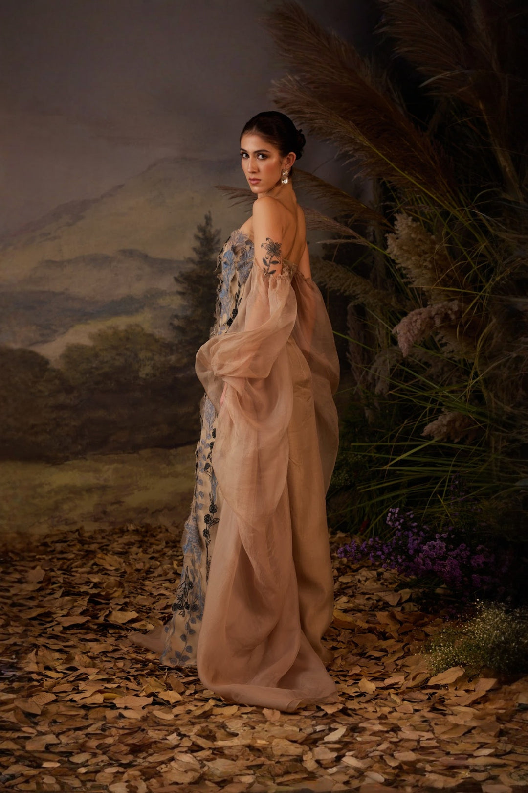 Ivory Secret Garden Petal Gown
