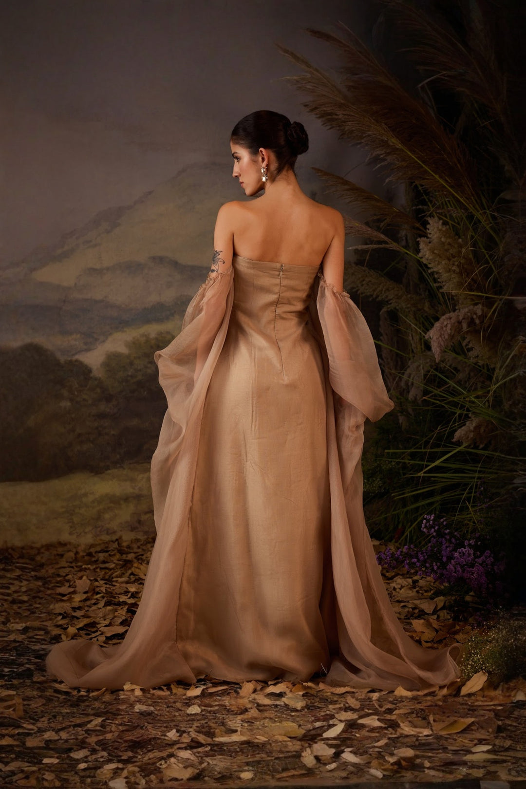 Ivory Secret Garden Petal Gown
