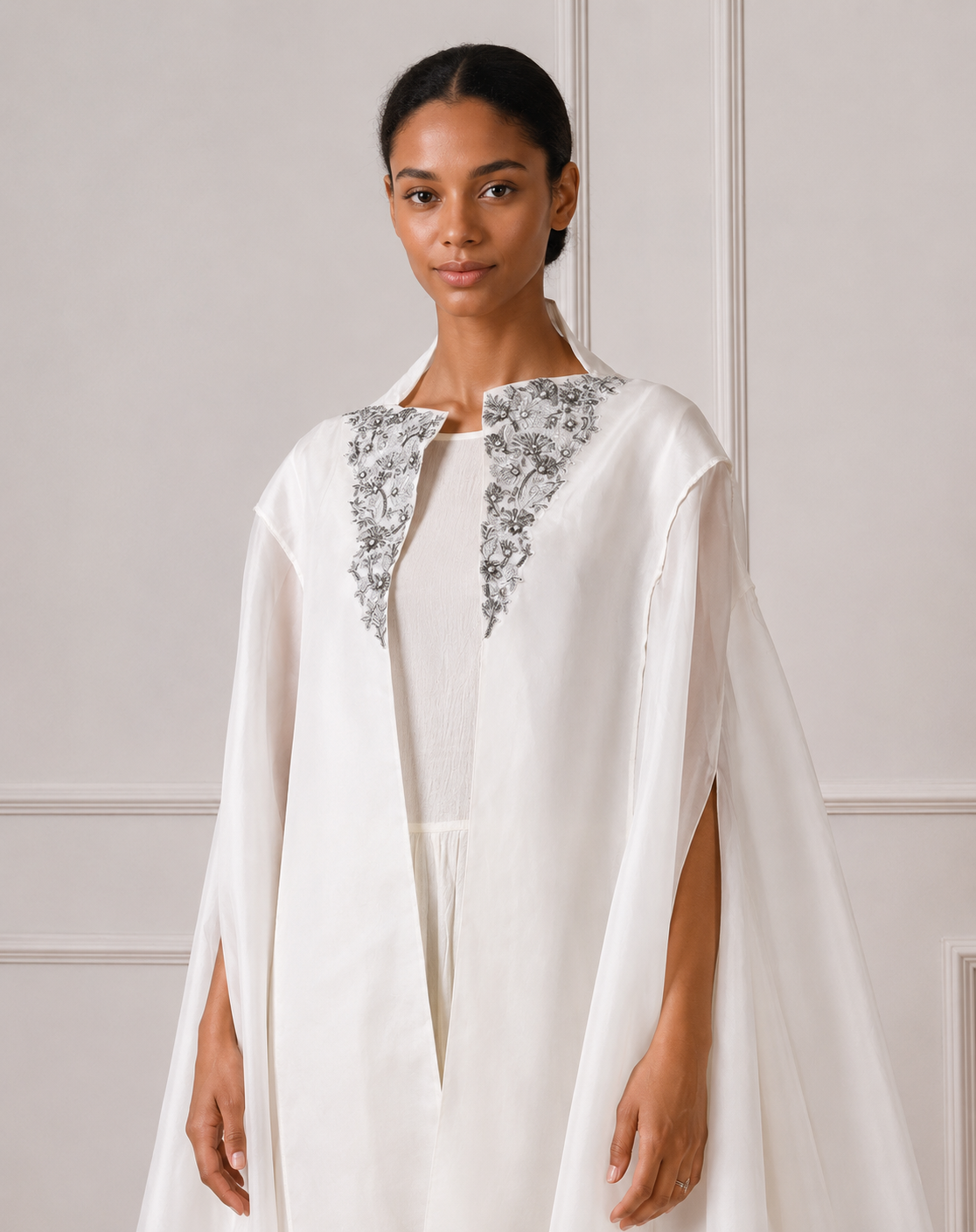 Ivory Kaftan jacket