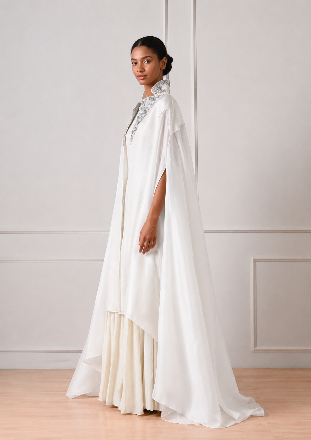 Ivory Kaftan jacket
