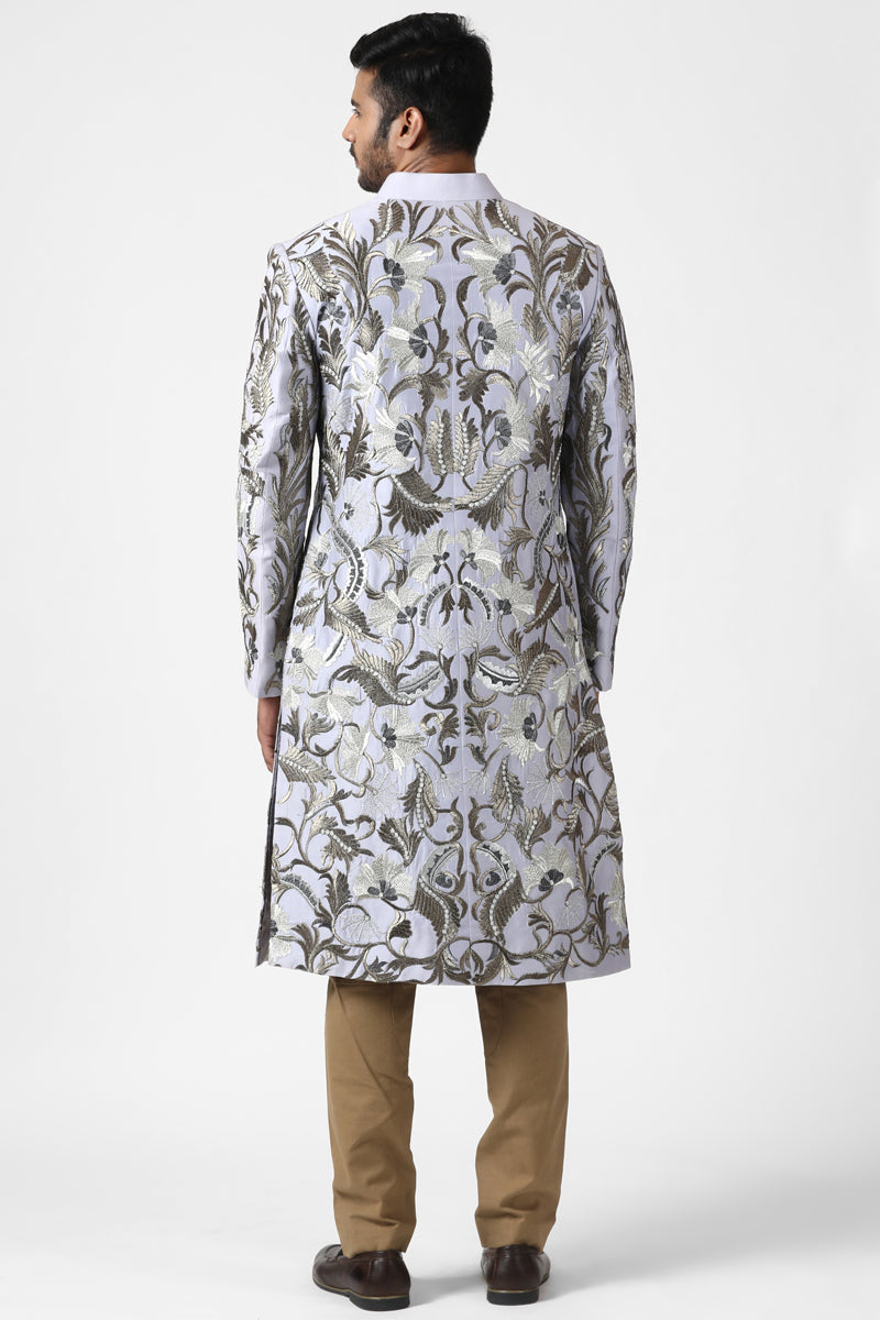 Ivory Aurelian Embroidered Sherwani
